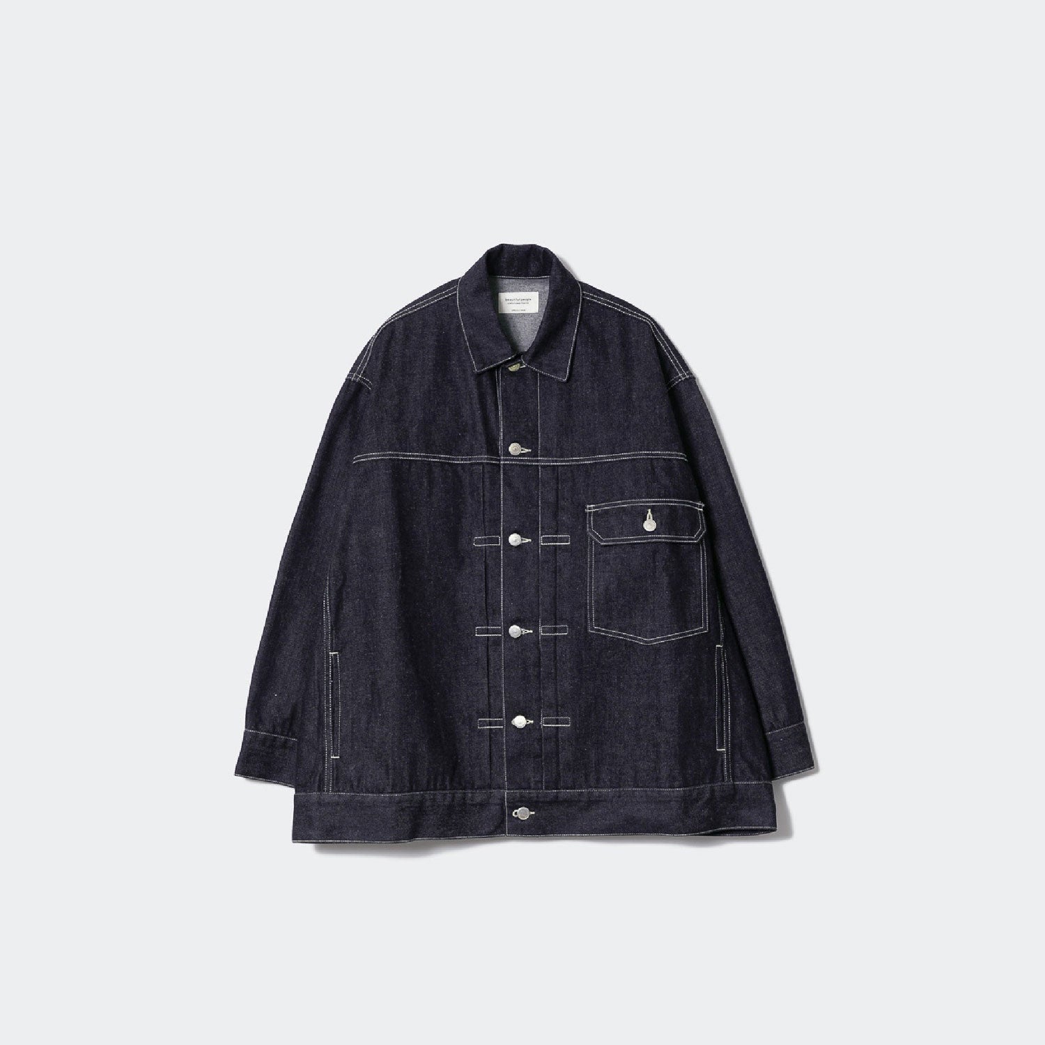 selvedge denim big blouson デニムブルゾン selvedge denim big blouson – THEMARKET