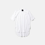 SUVIN 60/2 | ROUND HEM T-SHIRT -WHITE