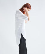 SUVIN 60/2 | ROUND HEM T-SHIRT -WHITE
