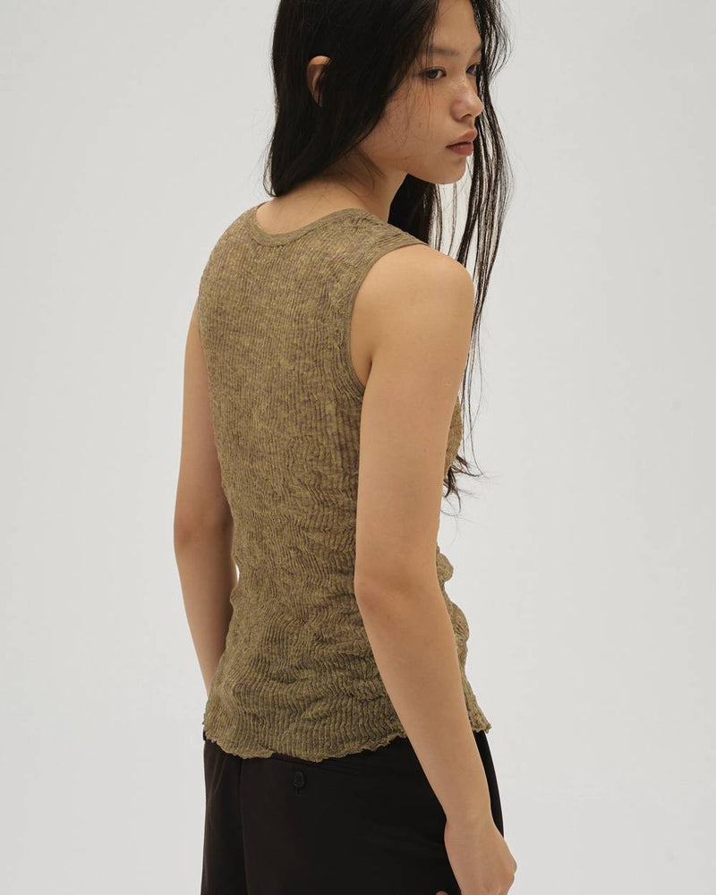2way Sheer Knitvest – THEMARKET