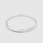 Infinity Bangle Silver