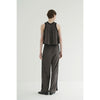 PILE LINE PANTS -IVORY-