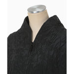 Floral Jacquard Triple Cloth Jacket -ecru-