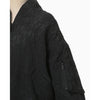 Floral Jacquard Triple Cloth Jacket -ecru-