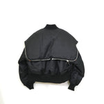 リバーシブルフーディボンバーJK-BLACK-
