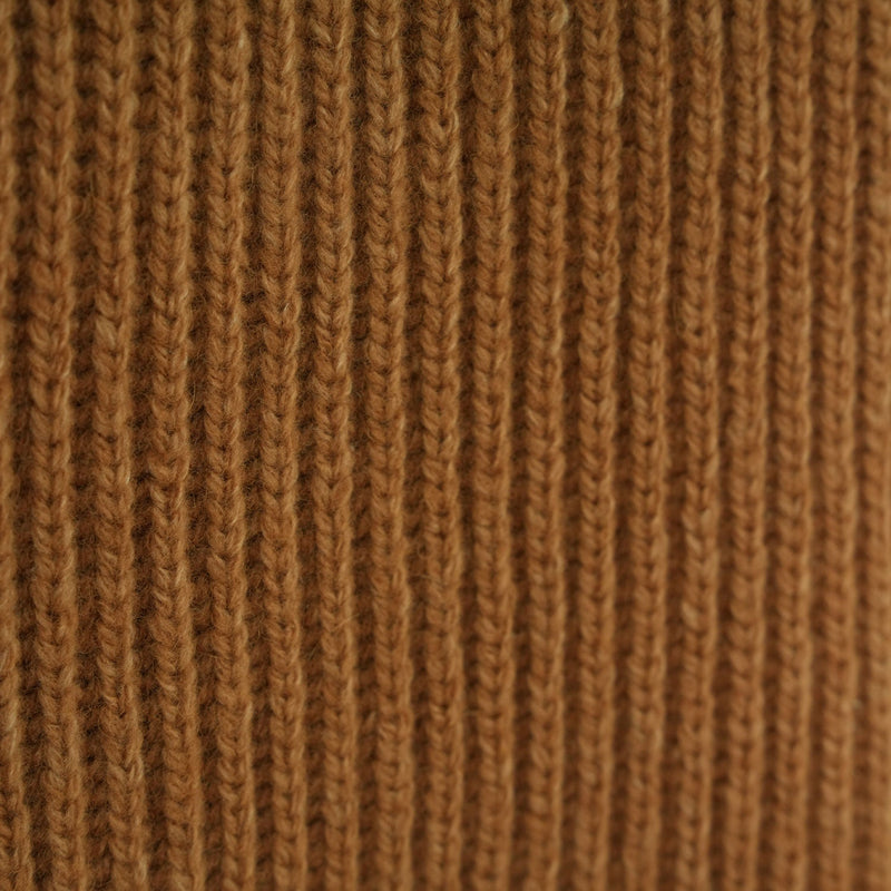 RIBBED KNIT WOOL VEST