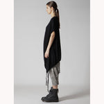COTTON JERSEY HEM FITTED T