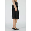 Organza Bermuda Pants-BLACK-