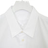 フラワーモチーフシャツ-WHITE×BLACK-