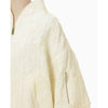 Floral Jacquard Triple Cloth Jacket -ecru-