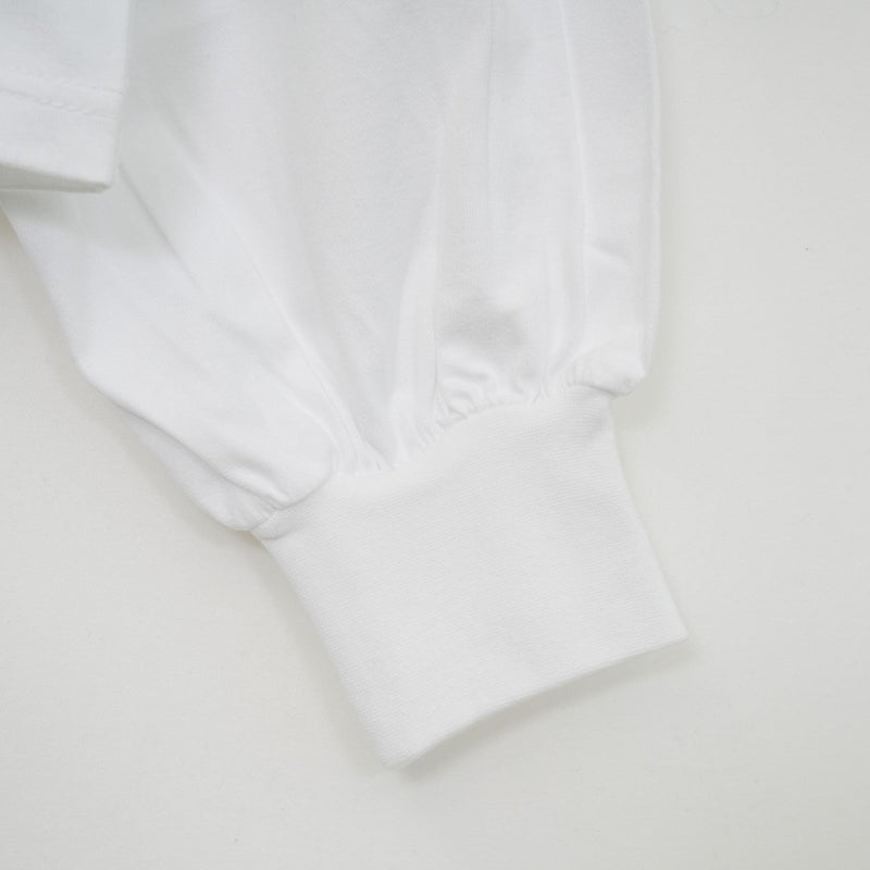 CROPPED LONG-SLV TEE/BIG FIT(6.5OZ)