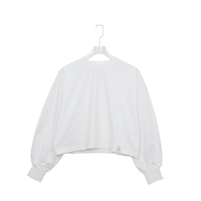 CROPPED LONG-SLV TEE/BIG FIT(6.5OZ)