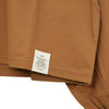 CROPPED LONG-SLV TEE/BIG FIT(6.5OZ)-C/BROWN -
