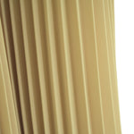 TAFFETA PLEATED SKIRT-CREAM-