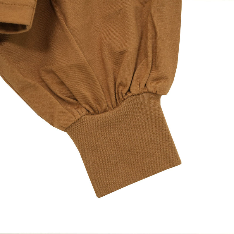 CROPPED LONG-SLV TEE/BIG FIT(6.5OZ)