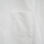フラワーモチーフシャツ-WHITE×BLACK-