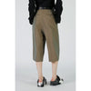 Low-crotch Bermuda Pants-GREY