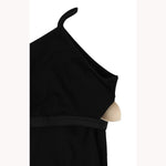 ONE SHOULDER RIB TANK-BROWN-