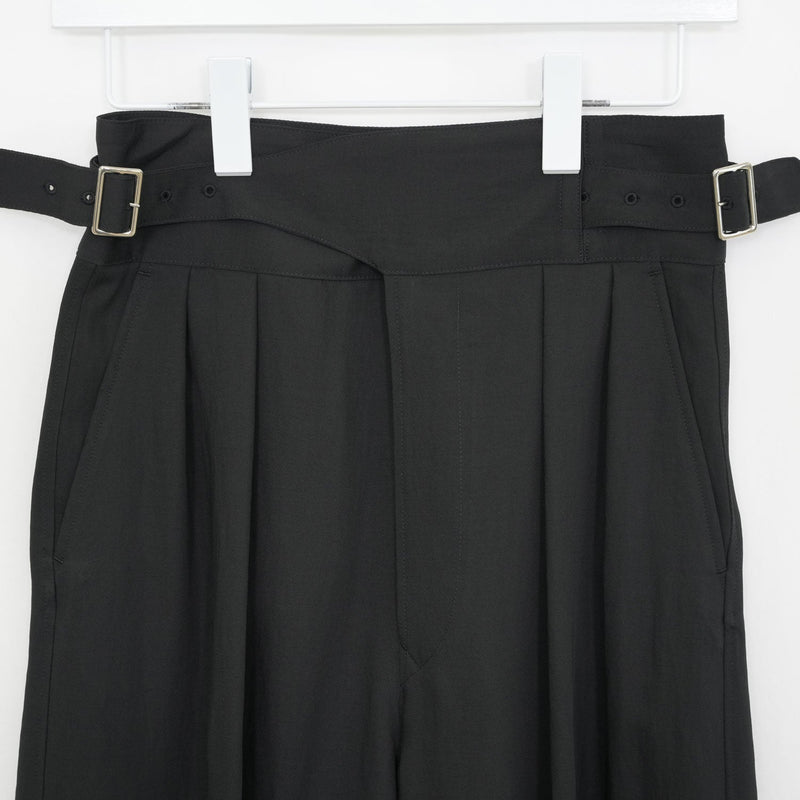 R/P/W TWILL GURKHA PANTS-BLACK-