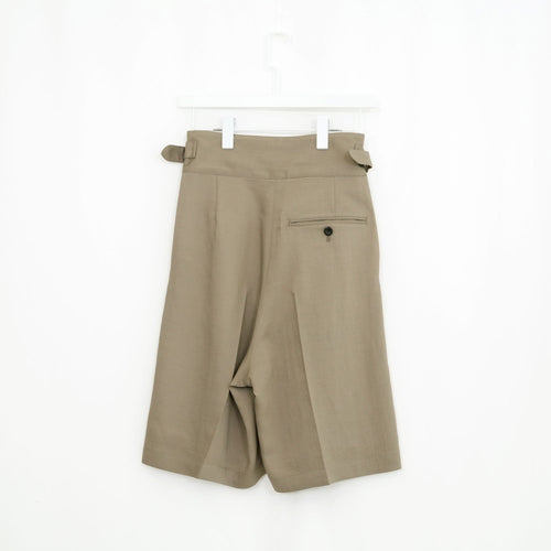 R/P/W TWILL GURKHA SHORTS-BEIGE-