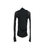 SHEER TWIST BACK TOP-T.MORO-