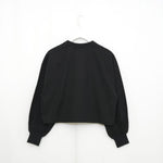 CROPPED LONG-SLV TEE/BIG FIT(6.5OZ)