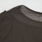 SHEER MAZE TOP-T.MORO-