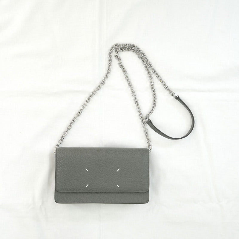 4ステッチ チェーン ウォレット -CAIU GRAY-