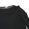 SHEER MAZE TOP-BLACK-