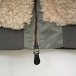 FAUX SHEARLING TYPE MA-1