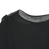SHEER MAZE TOP-BLACK-