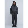 Wool Relax Pants -GREY-