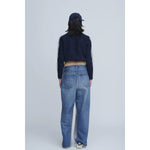 Fleece Tight Fit Track Jacket -DK.GREY-