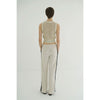 PILE LINE PANTS -IVORY-