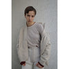 POCKET ZIP KNIT TOPS-BEIGE-