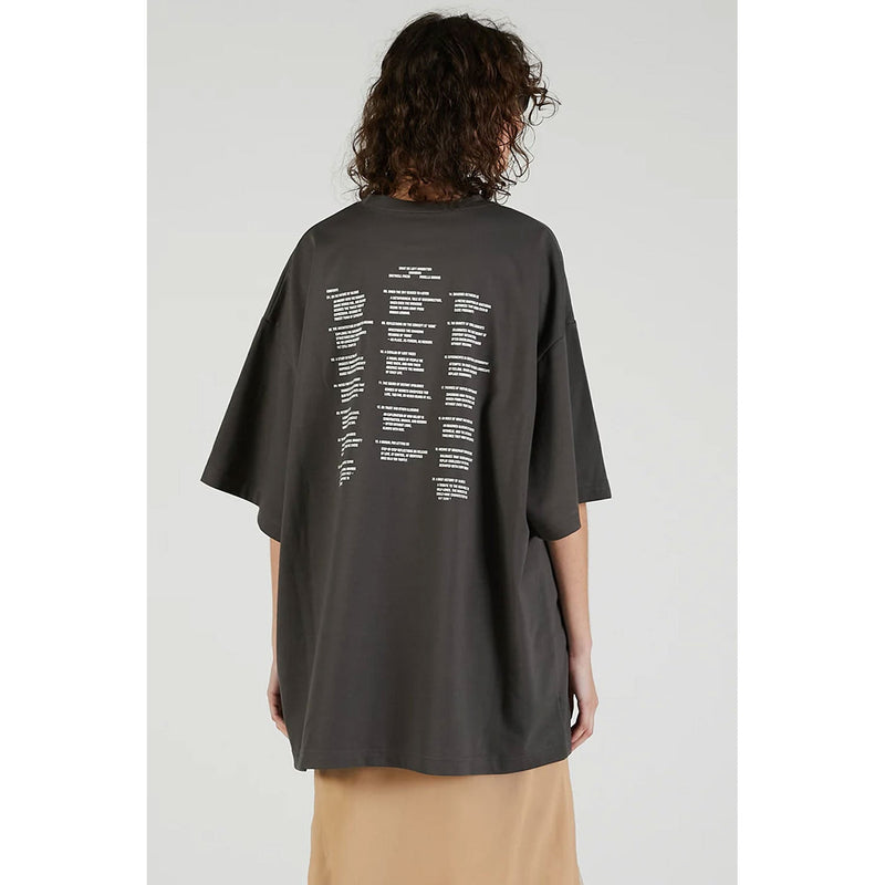 NEVER T-Shirt-C.GREY-