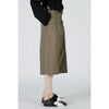 Low-crotch Bermuda Pants-KHAKI-