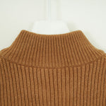 RIBBED KNIT WOOL VEST