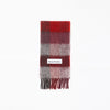 モヘアチェックスカーフ -RED/BLACK-