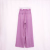 VIYELLA WIDE LEG PANTS-LIGHT PURPLE-