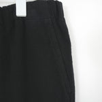 縮絨イージーパンツ -BLACK-