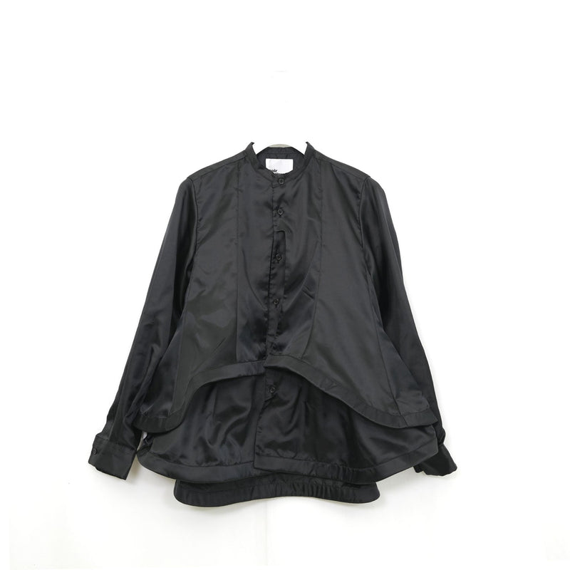 フレアシャツ-BLACK-