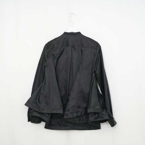 フレアシャツ-BLACK-