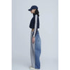 Fleece Tight Fit Track Jacket -NAVY-