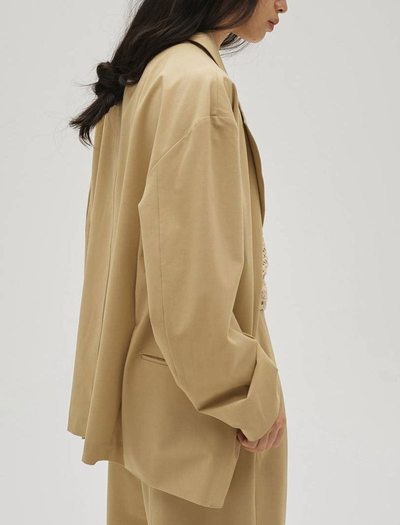 Dry Touch Rough Jacket -SAND- – THEMARKET