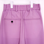 VIYELLA WIDE LEG PANTS-LIGHT PURPLE-