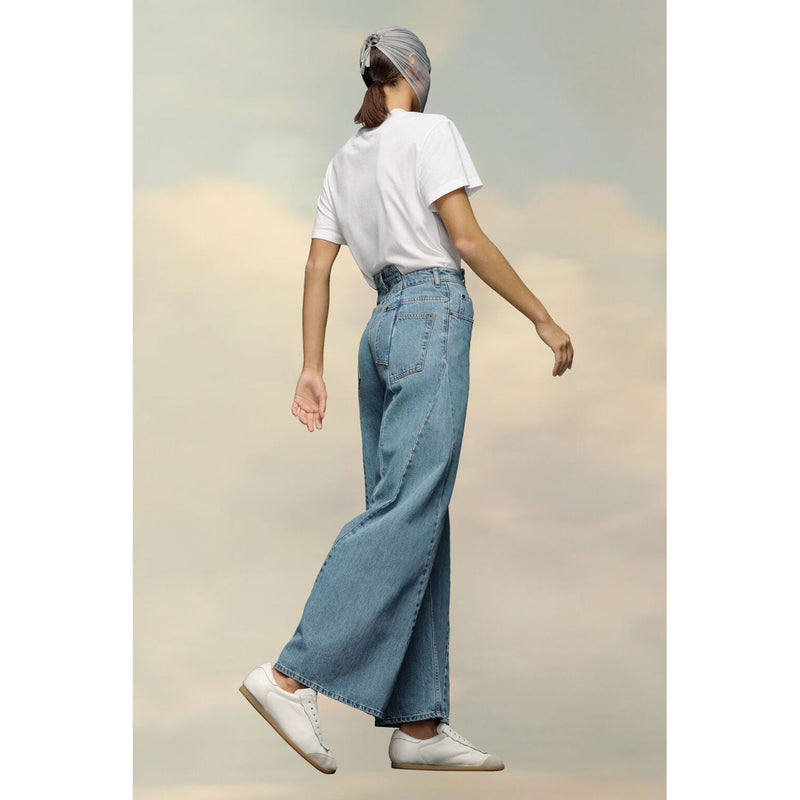 Denim jeans -BLUE-