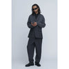 Wool Relax Pants -GREY-