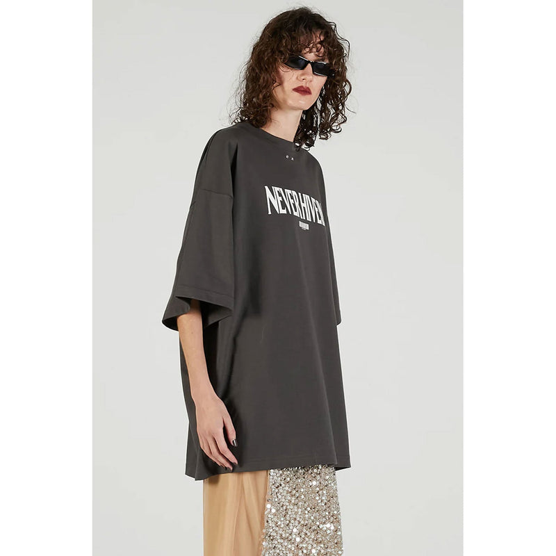 NEVER T-Shirt-C.GREY-