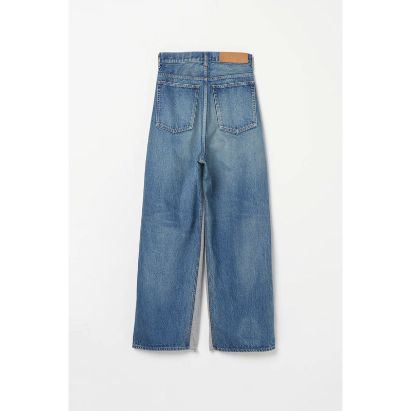 Hydride Sweat Denim Pants -BLUE USED×T.GREY-